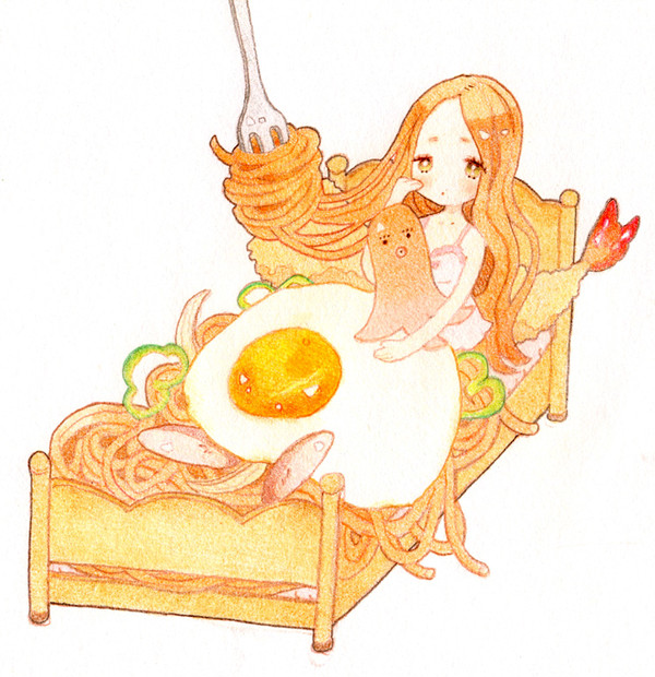 ナポリたんのベッド