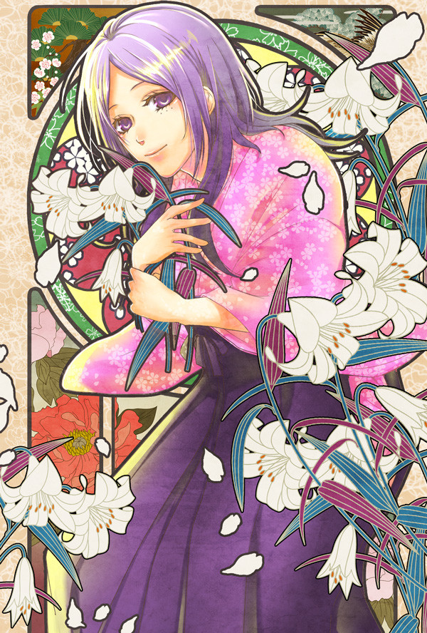 歩く姿は百合の花