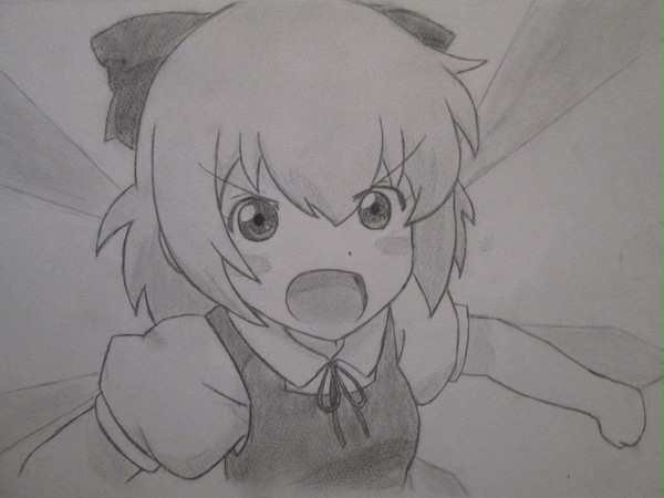 チルノを模写してみた