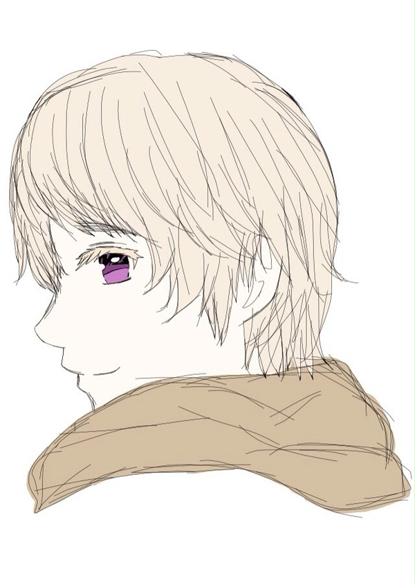 横顔