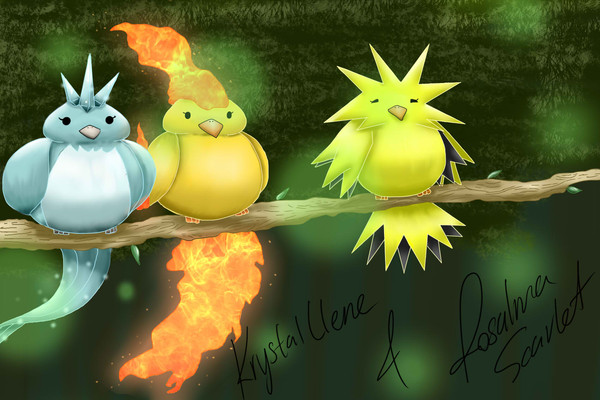 Legendary Chibi Birds