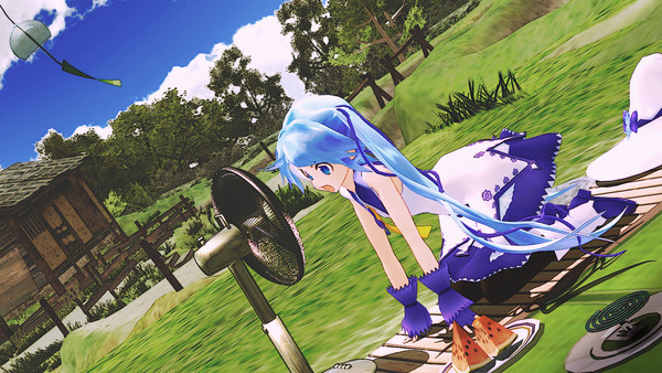 [MMD] 夏の雪ミクさん♪