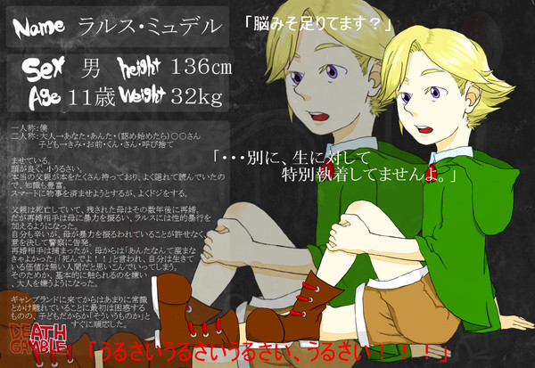 【デスギャンブル】ラルス・ミュデル【名簿】