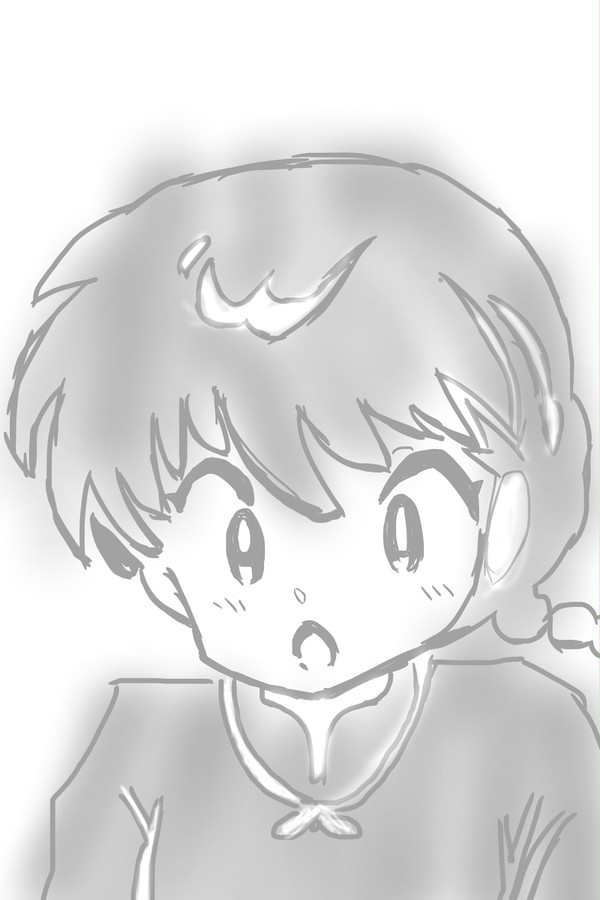 だいたい模写 らんま