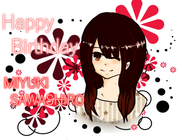 *沢城みゆきさん誕生日おめでとうございます