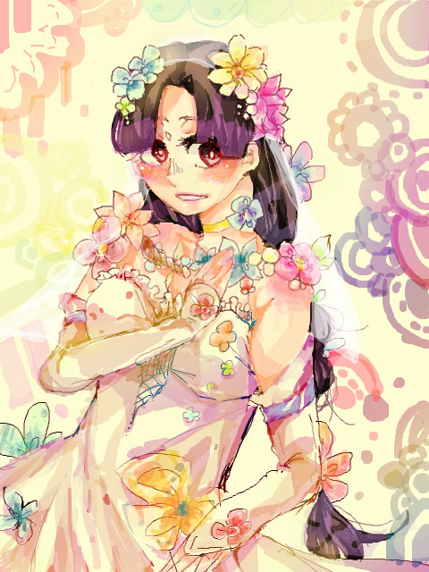 【鬼桃♀+白桃♀】花嫁企画とlog
