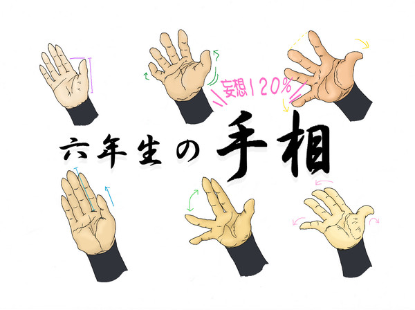 【忍たま】六年生の手相【妄想】