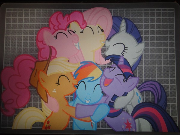 【切り絵】S1 mane6