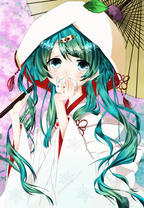 雪初音白无垢