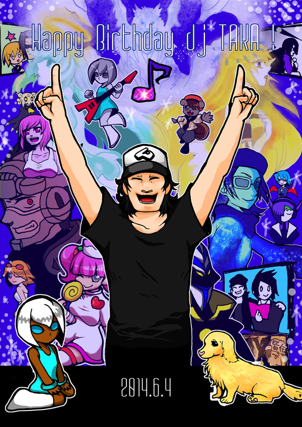 Happy Birthday dj TAKA !