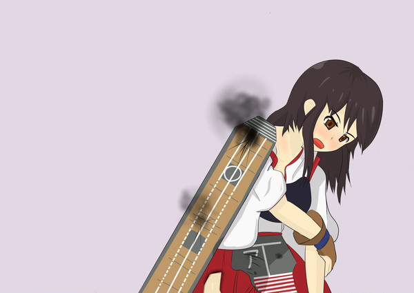 大破した赤城さん