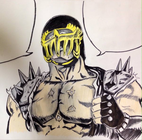ジャギ 安全ポスターに現る