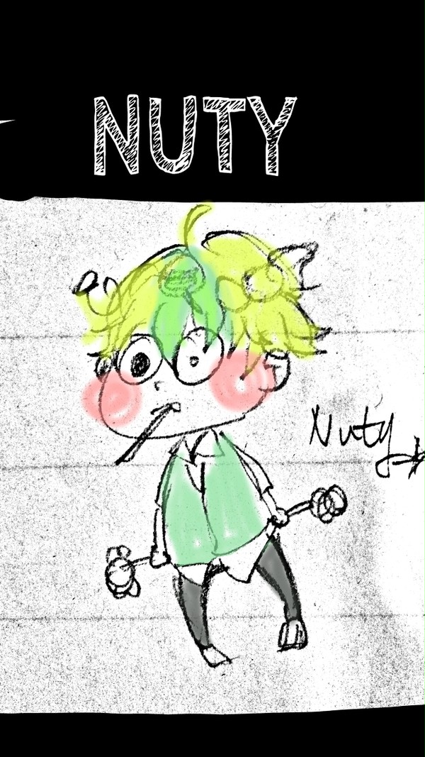 Happy Tree Friendsの NUT(T)Yだよ