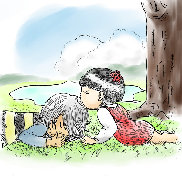 鬼太郎と猫娘