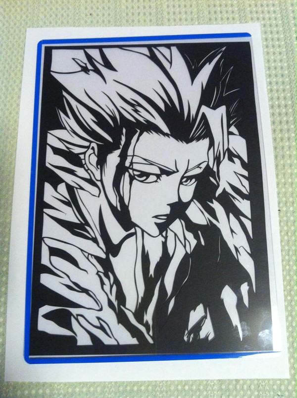 切り絵　BLEACH