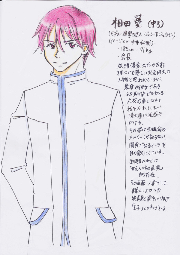 【イラりつ小説】人物紹介
