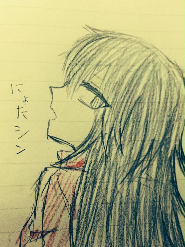 にょたシン！初描き。