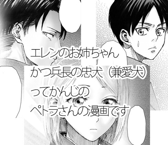 リヴァイ班のあのひとはかわいい