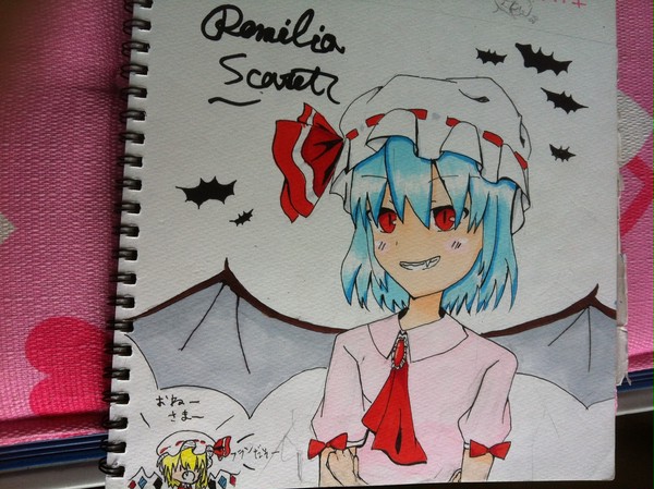 おぜう様描いてみた