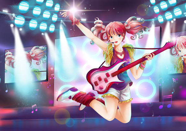 吉他少女