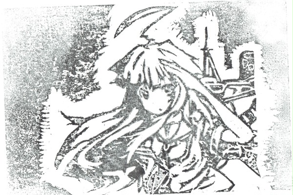 球磨ちゃん結婚記念版画