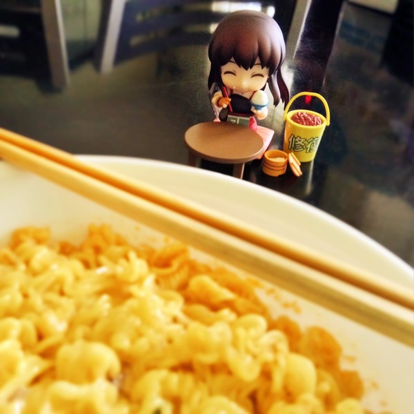 Akagi on lunch break ^ ~ ^