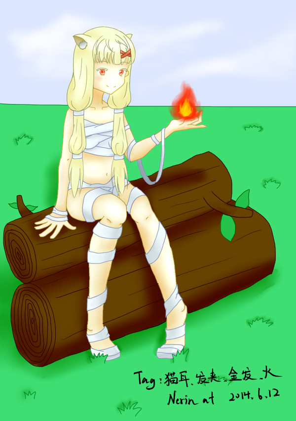 森の中の少女