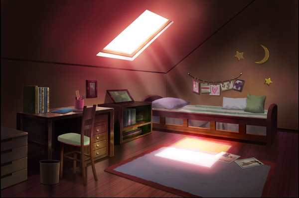 屋根裏部屋