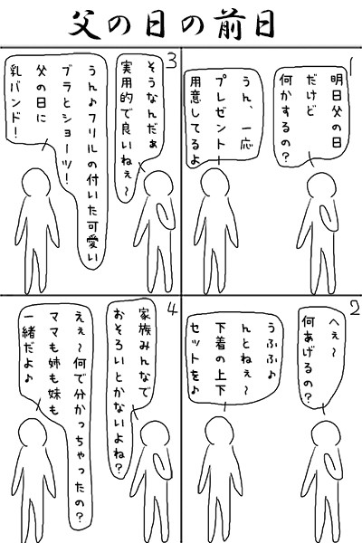 四コマ漫画？２０１