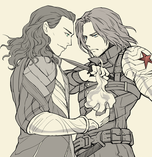 Bucky ×Loki