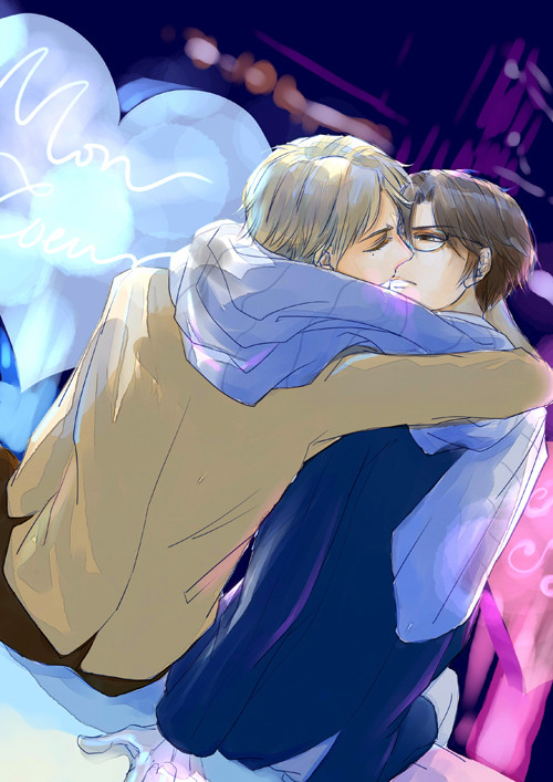 kiss under scarf （跡塚）