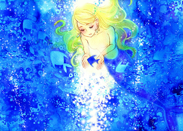 海の中