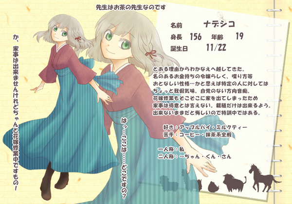 【P-牧物】ナデシコ【住民】