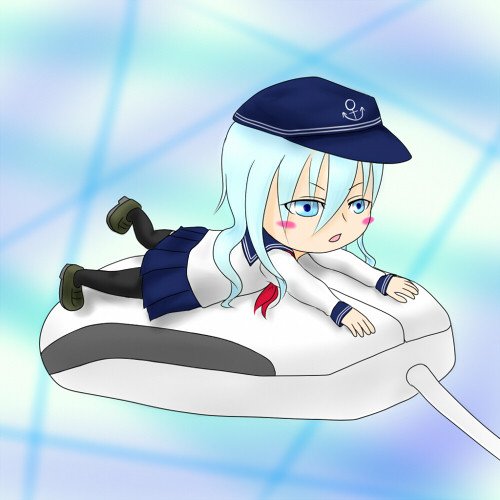 白ウサギさん放送用絵詰め
