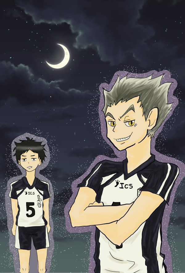 木兎さんと赤葦さん。