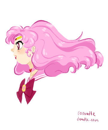 Sailor Senshi Hair Lengths