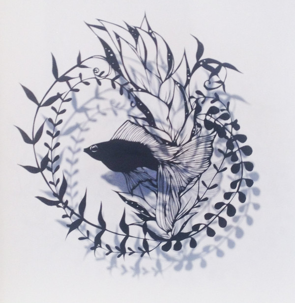 切り絵【さかな】