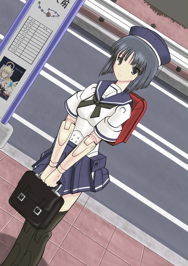 夏のセーラー服