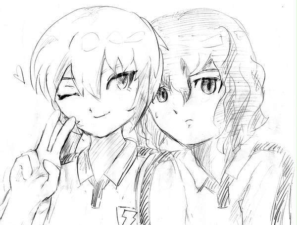 イナイレ落書き詰め