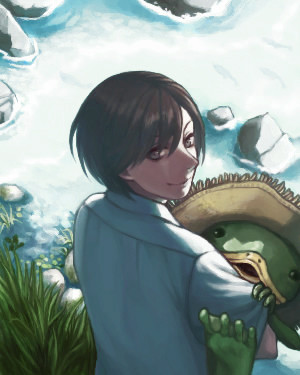 川遊び