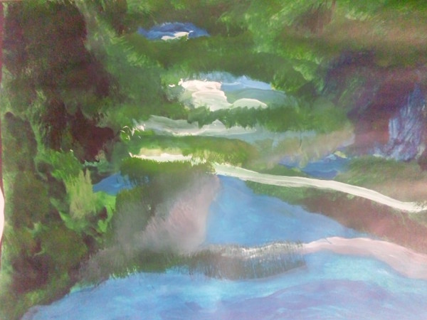 山の風景