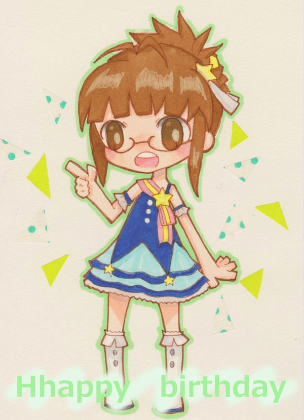 りっちゃんはぴばヾ(❀╹◡╹)ノ゙❀~~~