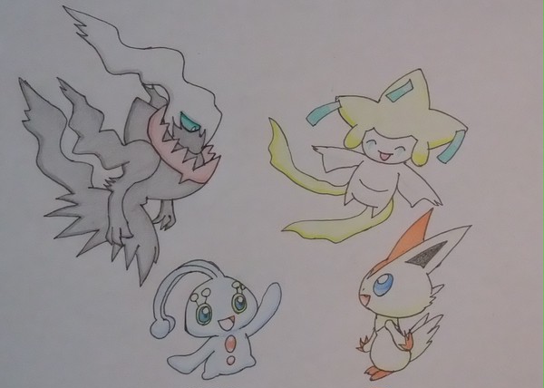 今年の同時上映に登場する幻のポケモンたち