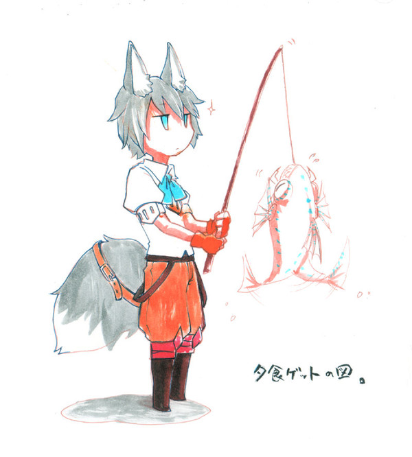 とある銃士の落描帳、２頁目