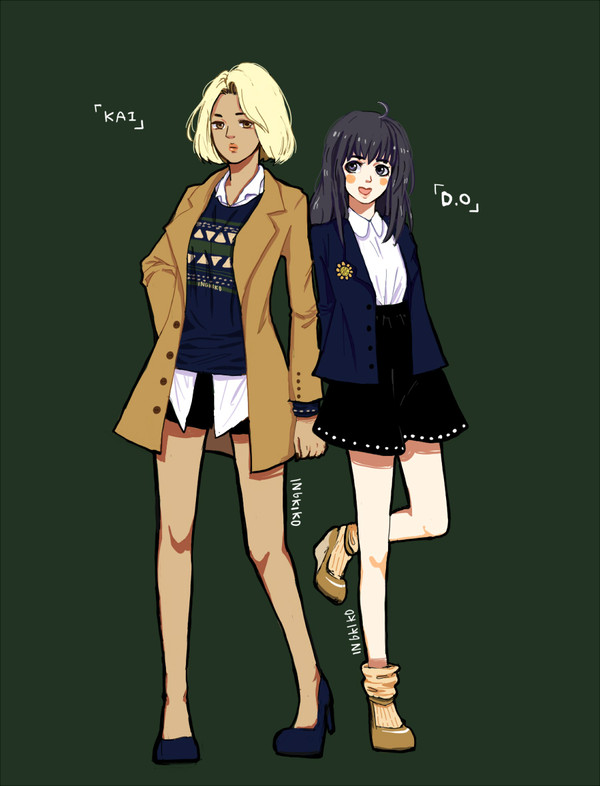 kaisoo crossdress