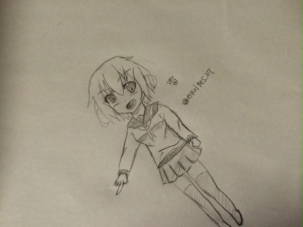 雷らくがき