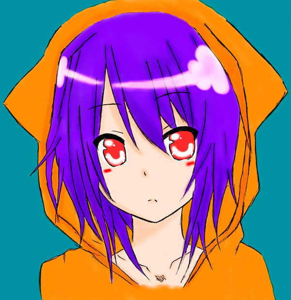 線画を塗らせてもらいました(゜д゜)