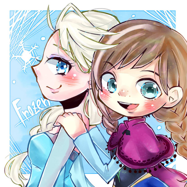 Elsa and Anna