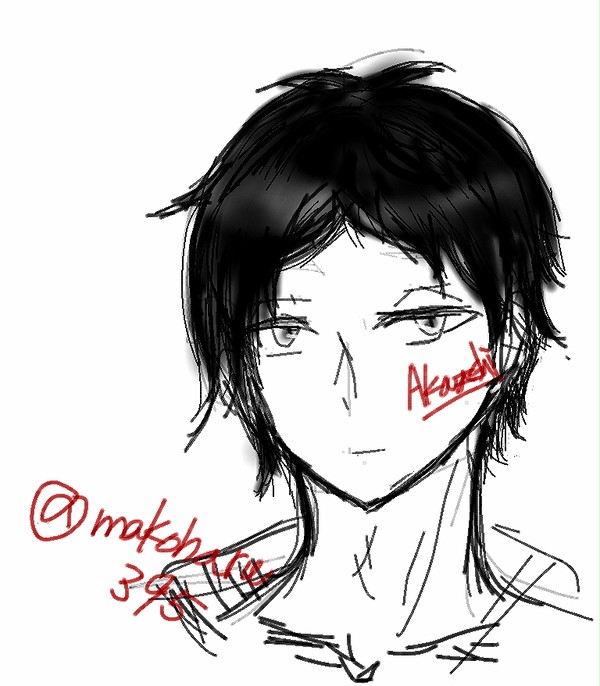 赤葦さん落書き