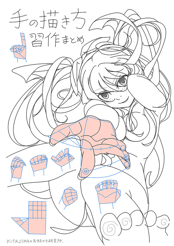 手の描き方習作まとめ